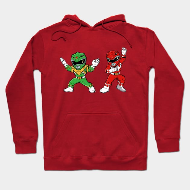 Power Rangers Hoodie by Jetnder